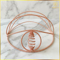 Dual Frequency Tensor Ring Crown 144Hz 177Hz - Pure Copper Vortex Headband, EMF Migraine Relief Hat, Mental Clarity, Reiki Tool